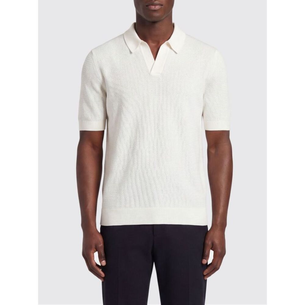 Zegna Polo Shirt Men White